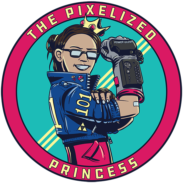 The Pixelized Princess Logo